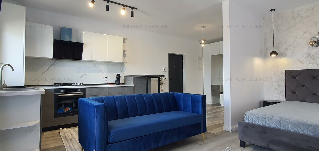 Studio mobilat lux la prima inchiriere, Sanpetru, Brasov