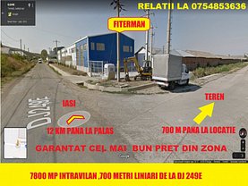 Teren constructii de vânzare, în Iaşi, zona Tomeşti