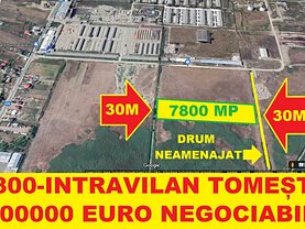 Teren constructii de vânzare, în Iaşi, zona Tomeşti