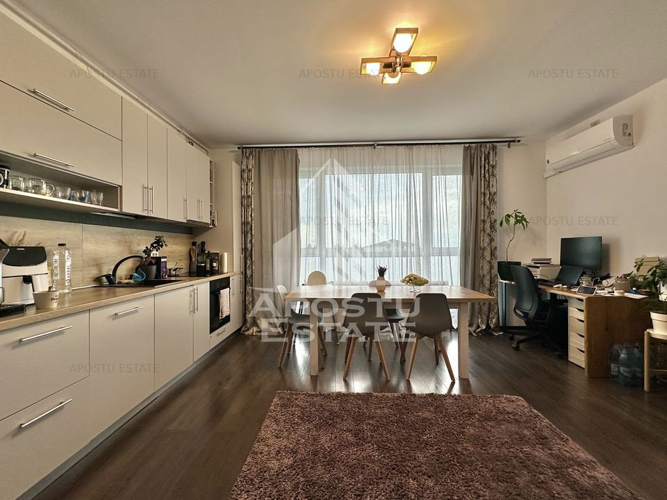 Apartament cu 3 camere complet mobilat si utilat in Giroc la asfalt.