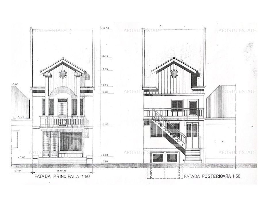 Se vinde casa pe 3 nivele, 250 mp utili pe strada Liviu Rebreanu.