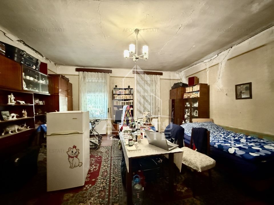 Casa individuala veche, teren 452mp, zona Dorobantilor