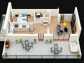 Apartament de vânzare 2 camere, în Cluj-Napoca, zona Grigorescu