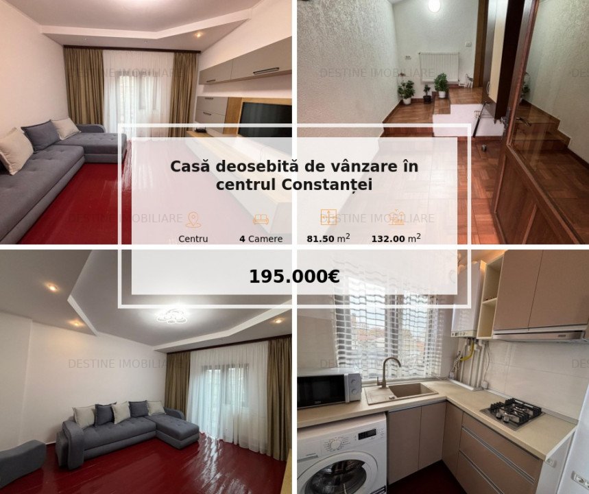Casa deosebita de vanzare in centrul Constantei