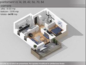 Apartament de vânzare 2 camere, în Bucureşti, zona Theodor Pallady