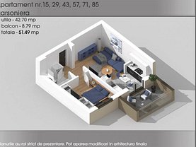 Apartament de vânzare 2 camere, în Bucureşti, zona Theodor Pallady