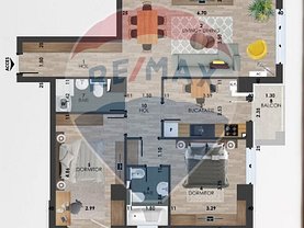 Apartament de vânzare 3 camere, în Bacău, zona Ştefan cel Mare