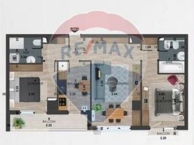 Apartament de vânzare 3 camere, în Bacău, zona Ştefan cel Mare