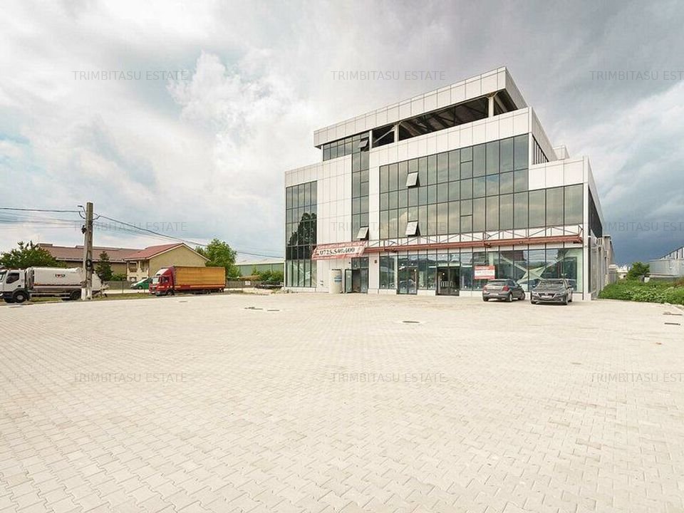 Spatiu comercial 300mp PARTER Cladire noua Stefanesti  A3 Centura