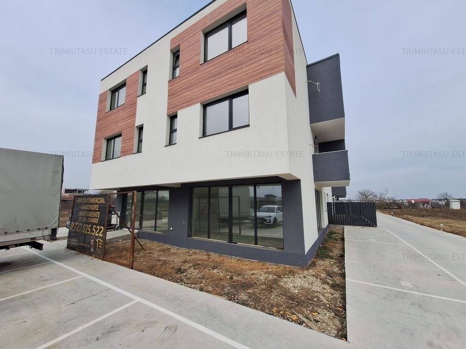 SPATIU COMERCIAL TUNARI OTOPENI BLOC NOU VANZARE / INCHIRIERE