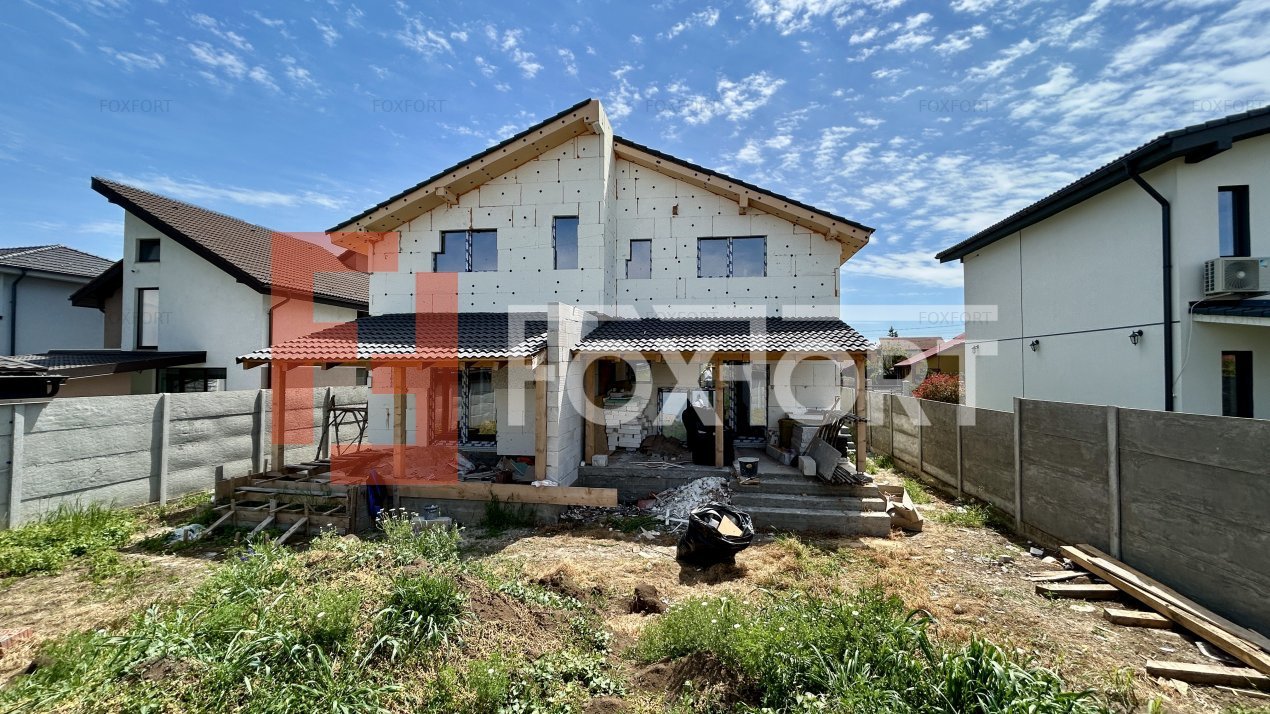 Duplex de vanzare cu 3 camere si toate utilitatile - Sanandrei