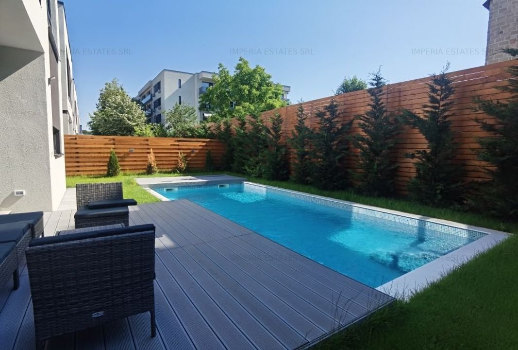 NOU!!Vila individuala minimalista cu finisaje premium, PISCINA si GARAJ
