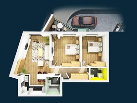 Apartament de vânzare 3 camere, în Cluj-Napoca, zona Ultracentral