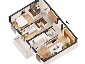 Apartament de vânzare 3 camere în Bucuresti, Ghencea