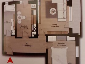 Apartament de vânzare 2 camere, în Braşov, zona Tractorul