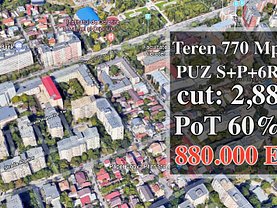 Teren constructii de vânzare, în Bucureşti, zona Teiul Doamnei