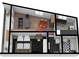 Apartament de vânzare 2 camere în Sibiu, Turnisor