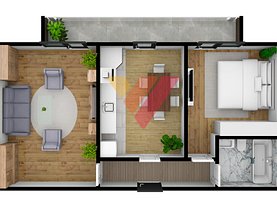 Apartament de vânzare 2 camere în Selimbar