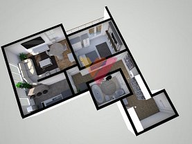 Apartament de vânzare 2 camere în Sibiu, Turnisor