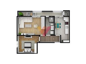 Apartament de vânzare 2 camere în Selimbar