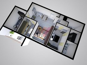 Apartament de vânzare 3 camere în Sibiu, Turnisor