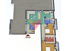 Apartament de vânzare 4 camere în Sibiu, Turnisor