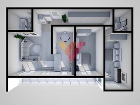 Apartament de vânzare 3 camere în Sibiu, Turnisor