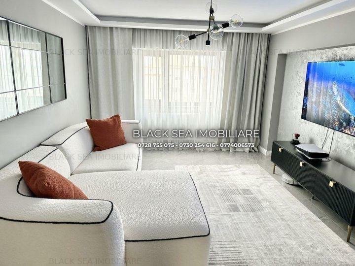 Apartament cu 3 camere - Faleza Nord, vedere la mare