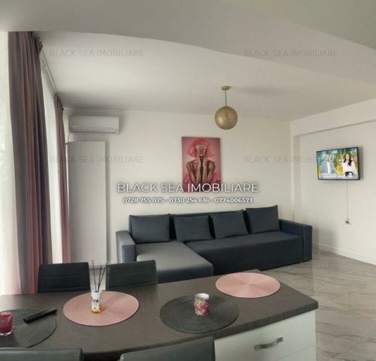 Apartament 3 camere Modern l Vedere la mare l Mamaia Nord l Termen Lung