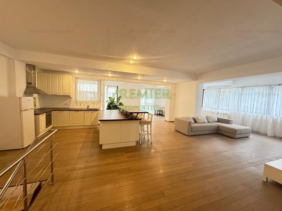 Duplex lux de inchiriat 262 mp cu terasa de 163mp Herastrau/ Aviatiei/ Nordului
