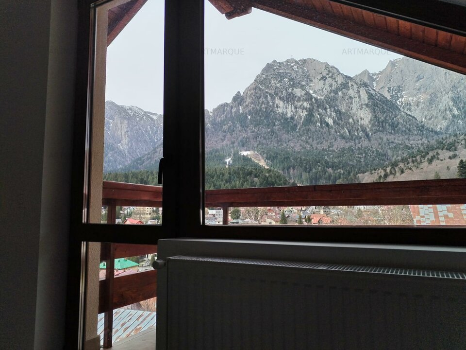Apartament la mansarda vedere deosebita