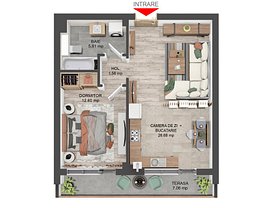 Dezvoltator: Apartament de vanzare 2 camere, în Brasov, zona 13 Decembrie