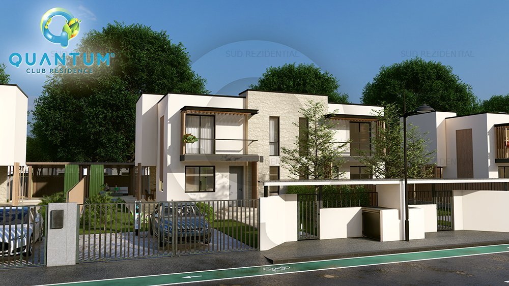 Quantum Club Residence – Vila Duplex – certificata Green Homes – 358 mp teren - imaginea 1