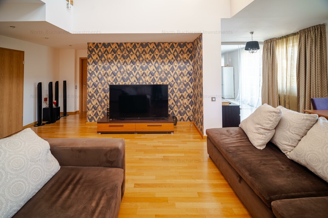 DUPLEX MOBILAT - 5 CAMERE - 2 LOCURI PARCARE SI BOXA INCLUSE