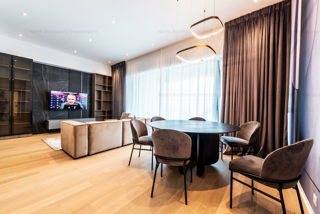 APARTAMENT 4 CAMERE MOBILAT - FLOREASCA - 2 PARCARI INCLUSE - COMISION 0%