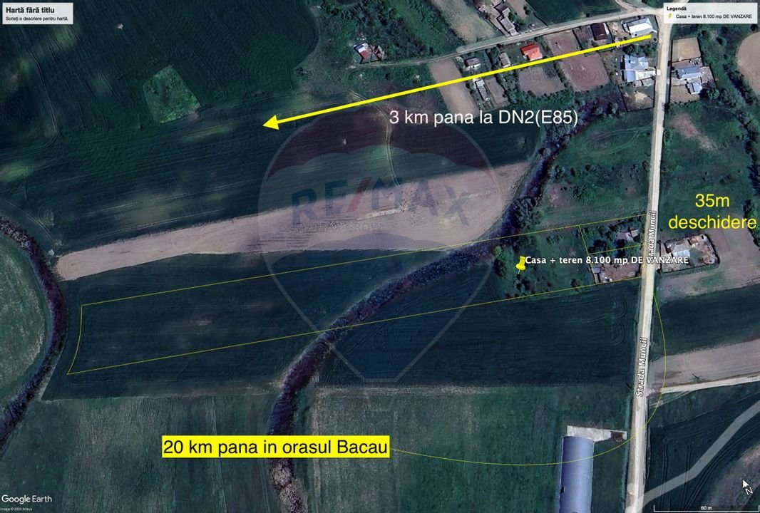 Casa batraneasca in comuna Filipesti/Bacau de vanzare