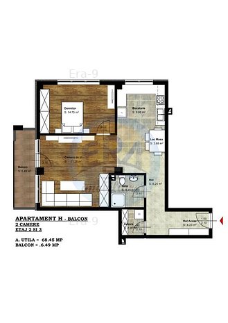 RA Residence - Apartamente Noi Premium- Finisate La Cheie, Ap 12 - imaginea 1