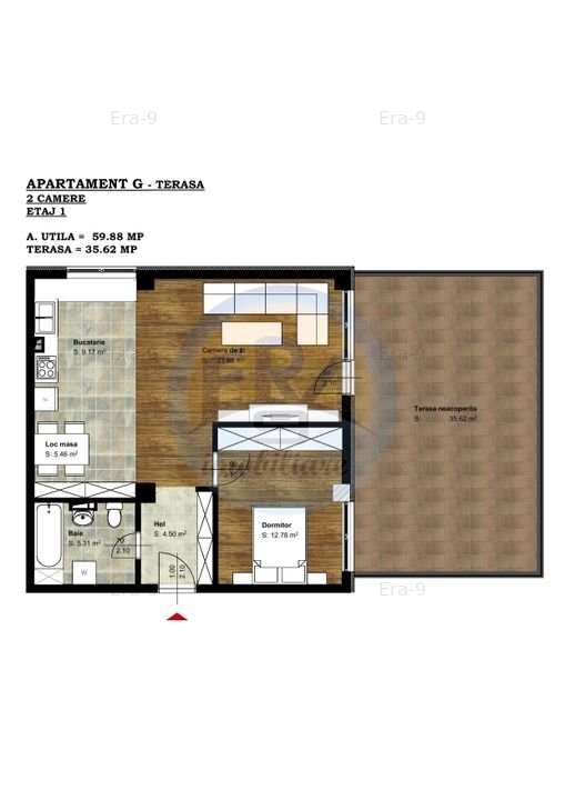 RA Residence - Apartament Nou Premium- Finisaje La Cheie Ap 1 - imaginea 1