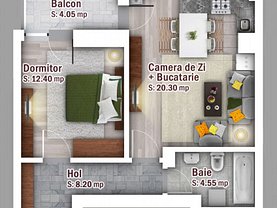 Apartament de vânzare 2 camere, în Bucuresti, zona Militari