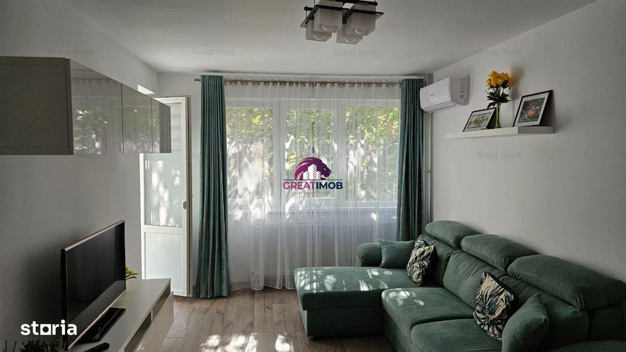 Ofer spre inchiriere apartament 2 camere complet renovat, zona verde linistita,