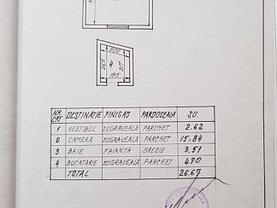 Garsonieră de vânzare, în Bucureşti, zona Magheru