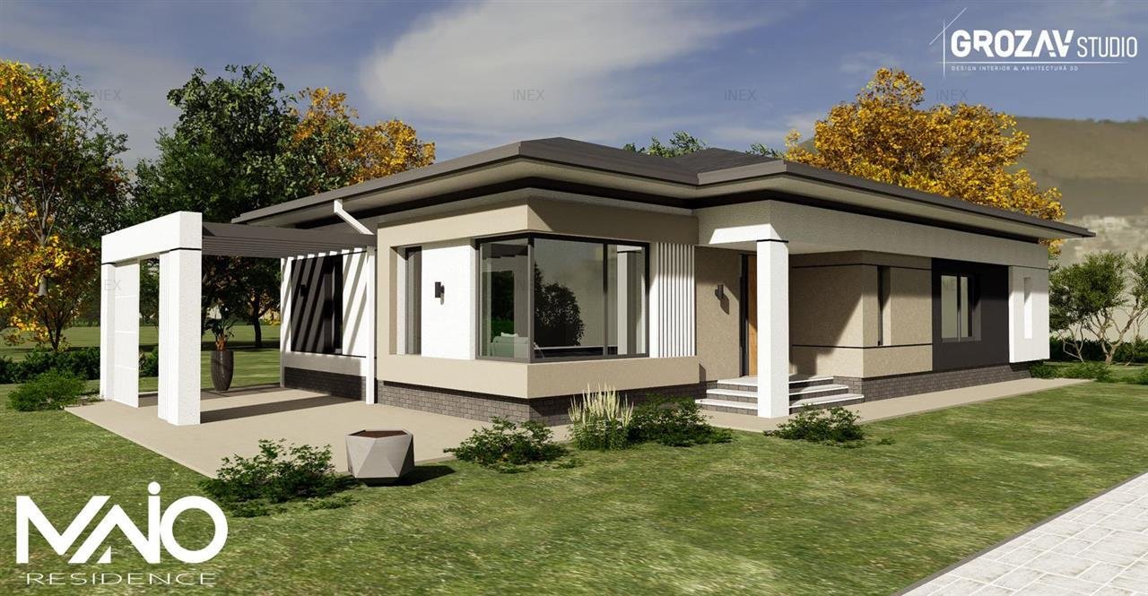 Case individuale 4 camere Trivale | Teren 465 mp | Zona Platou