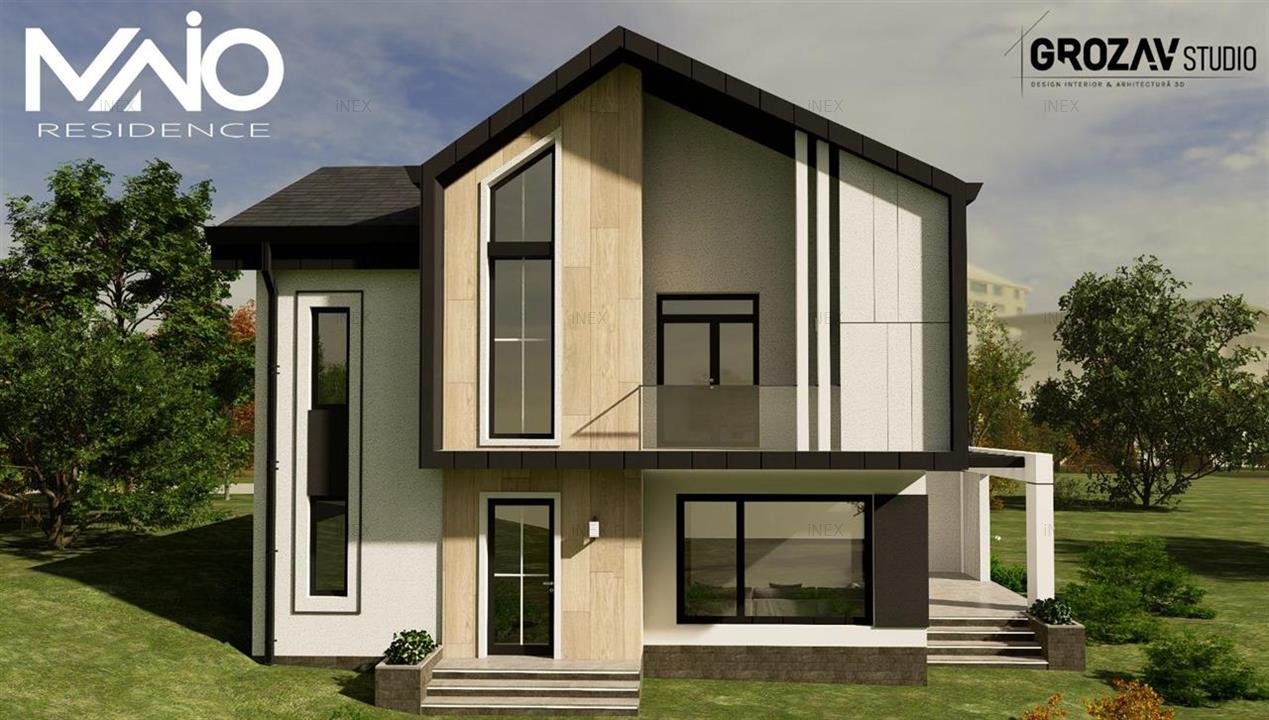Casa stil scandinav cu 4 camere Trivale | str Primaverii