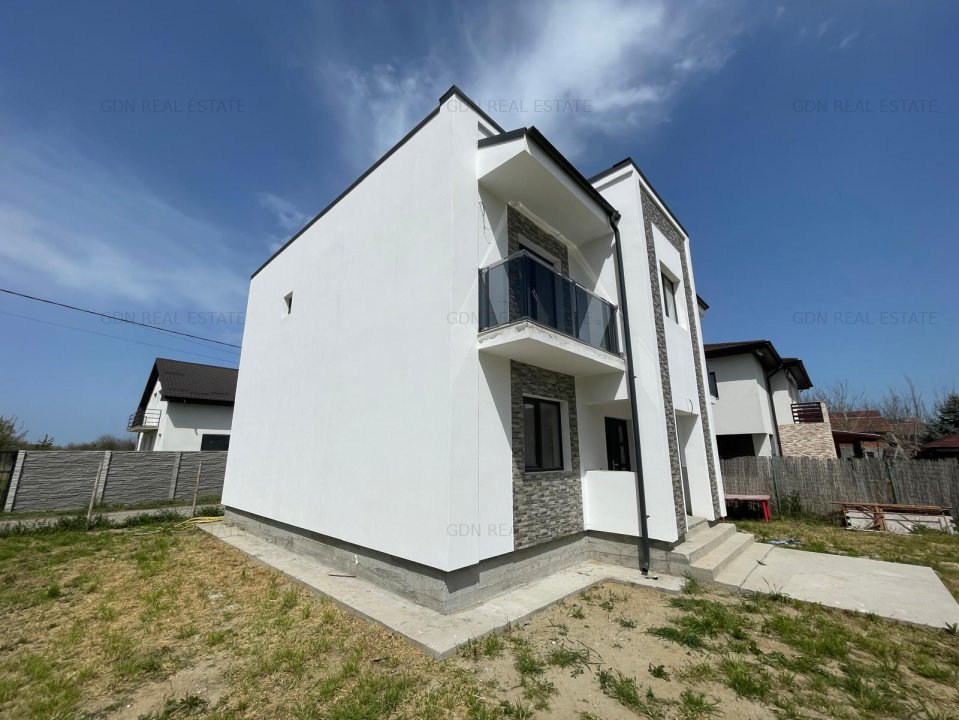 Casa noua P+1 cu teren de 330mp si toate utilitatile la Braniste/Podari