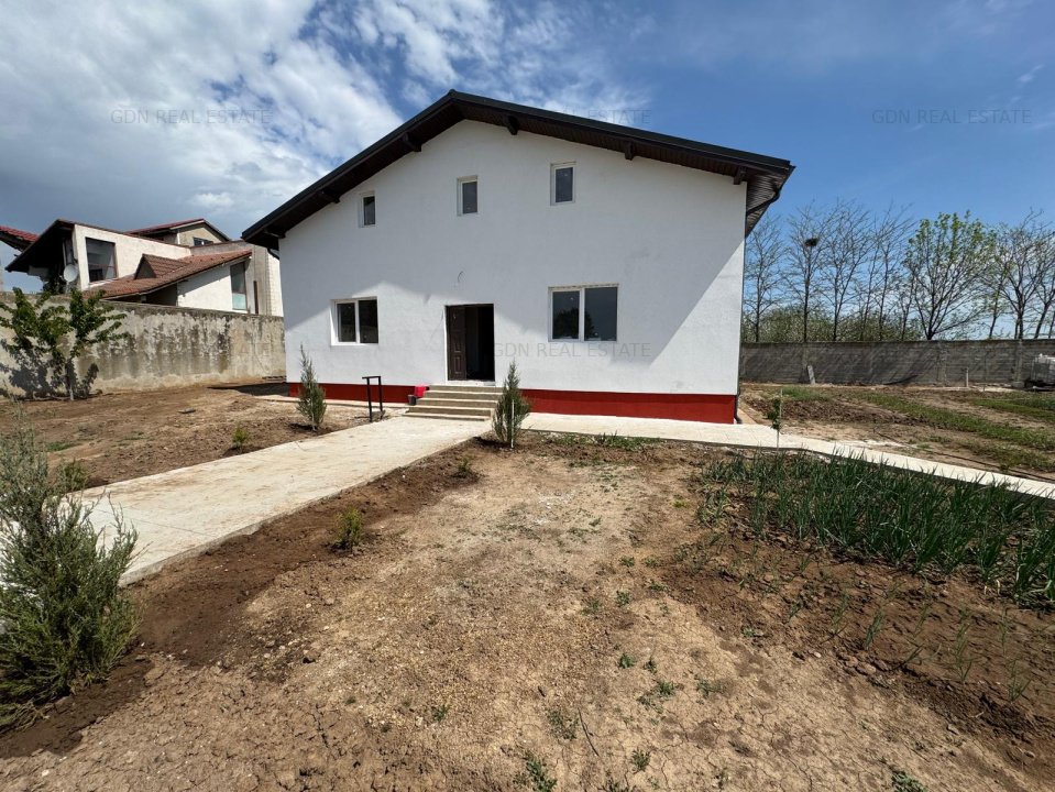 Casa noua semifinisata S+P+M cu teren de 1062mp in Ghercesti, zona DEx