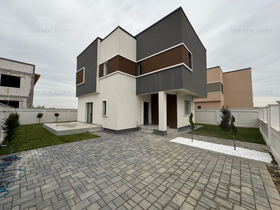 Casa noua P+1 cu finisaje premium si teren de 324mp in Pielesti zona Magnolia