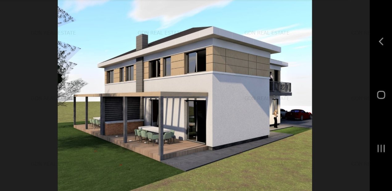 Duplex de vanzare, 120 mp,+332 mp. curte, sat Tureni, 159900 Eur