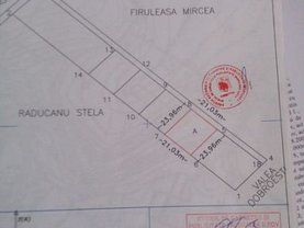 Teren constructii de vânzare, în Dobroeşti
