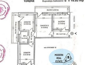 Apartament de vânzare 3 camere, în Constanta, zona ICIL