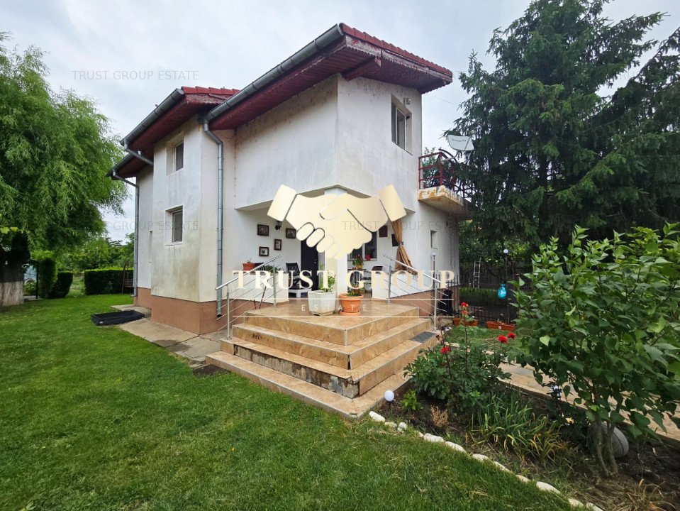 Cornetu | Casa 108 mp utili, teren 1750mp, semineu, foisor, livada, 3 dormitoare